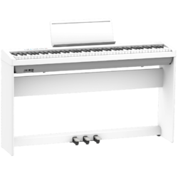 Roland 罗兰 FP-30X 电钢琴 88键力度键盘 白色 原厂木架+三踏板
