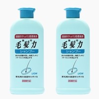 抖音超值购：LION 狮王 滋养防脱养发洗发水 200ml*2瓶