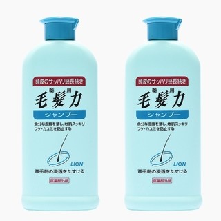 抖音超值购：LION 狮王 滋养防脱养发洗发水200ml*2瓶