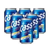 CASS 凯狮 啤酒 韩国原装进口 355ml*6罐