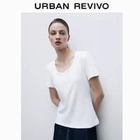 URBAN REVIVO 女士短袖T恤 UWB432018