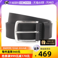 HUGO BOSS 男士40mm宽商务皮带针扣腰带 50471321