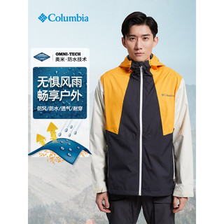 Columbia哥伦比亚户外男子防水冲锋衣休闲连帽机织外套RE0088 021 XL(185/104A)