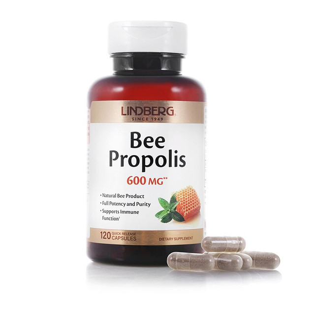 LINDBERG 林德伯格 蜂胶软胶囊600mg*120粒 120粒/瓶