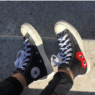 匡威 Converse 1970s x CDG Play chuan久保玲联名男女高帮帆布鞋 150204C M10/W12/标准44