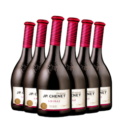 J.P.CHENET 香奈 J.P. CHENET）红酒整箱 起泡酒 红白甜葡萄酒 年货送礼节日礼 法国进口  西拉设拉子