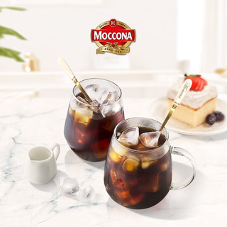 摩可纳（Moccona）荷兰 冻干速溶无蔗糖添加黑咖啡 低脂健身油切冷萃美式纯咖啡粉 5号中度烘焙200克