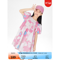 女大童短袖连衣裙