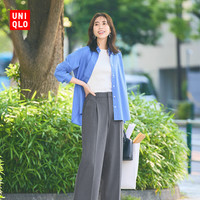 UNIQLO 优衣库 女装新品75折包邮 全棉衬衫 461146