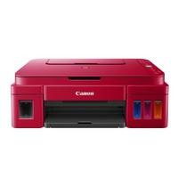 PLUS会员：Canon 佳能 G3812 彩色喷墨一体机 红色