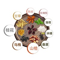 果然之家 自制老北京酸梅汤240g/15袋 乌梅山楂原料三角包组合袋泡茶含糖