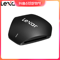 Lexar 雷克沙 SD卡/TF卡/CF卡 三合一读卡器 USB3.1高速读卡器