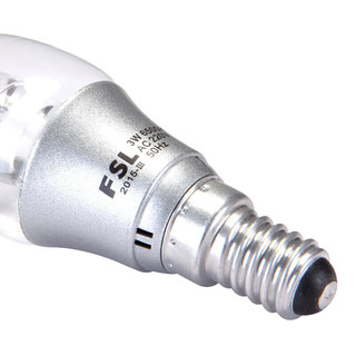 FSL佛山照明 LED节能灯泡明珠银拉尾E14小螺口 3w 黄光