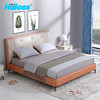 HiBoss皮艺床软靠双人床科技布大婚床简约卧室皮床单床