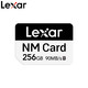 Lexar 雷克沙 NM内存卡 华为手机高速存储卡nCARD适用P50 P40 Mate30等 华为内存卡256G