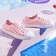 SKECHERS 斯凯奇 洞洞鞋儿童 2023夏季新款儿童凉鞋沙滩鞋踩脚拖鞋防滑女童洞洞鞋 LTPK 30码/建议脚长19cm