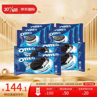 OREO 奥利奥 超值冰淇淋10支装组合 三明治香草雪糕冰激凌