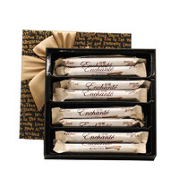 金帝 （Leconte）珍爱榛仁夹心巧克力棒圣诞节礼物 巧克力棒礼盒装
