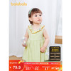 巴拉巴拉 婴儿连衣裙女童裙子宝宝公主裙夏装国风时尚甜美时髦200222111008