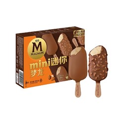 MAGNUM 梦龙 和路雪 迷你梦龙巴旦木坚果43g*3支+卡布基诺口味冰淇淋42g*3支