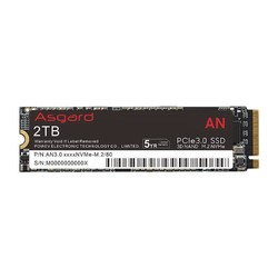 Asgard 阿斯加特 Lite NVMe M.2固态硬盘 1TB