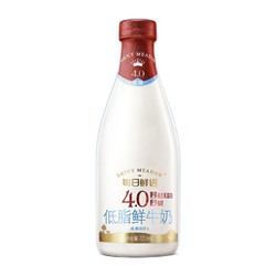 每日鲜语 4.0g蛋白质低脂鲜牛奶 720ml