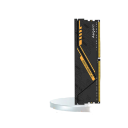 Asgard 阿斯加特 金伦加-黑橙甲 TUF DDR4 3200 台式机内存条 32GB