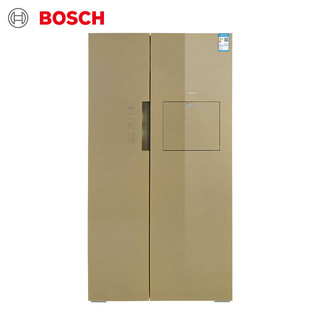 BOSCH 博世 BCD-608W(KAN93S8ATI) 风对开门冰箱 608L 流沙金
