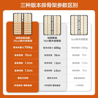 菲玛仕（freemax）现代简约主卧大床双人轻奢软包床实木皮艺床婚床-YN-RC158 粒面皮丨单床+独袋乳胶床垫 1500mm*1900mm框架结构