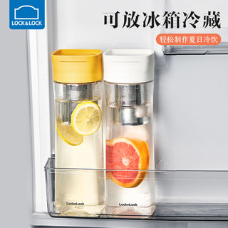 乐扣乐扣冷水壶家用大容量凉水壶冰箱塑料密封装水壶透明冷泡茶瓶