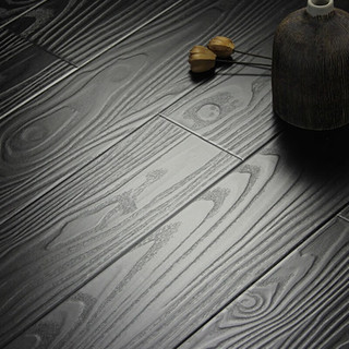 力欧霸10mm强化复合地板纯黑色纯白色木地板浮雕光面亮面工程板 1 光面白色(30平起发)