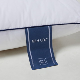 HLA 海澜之家 HEILAN HOME）一对装枕芯星级酒店全棉微笑枕一只装