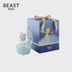 PLUS会员：THE BEAST 野兽派 小王子音乐水晶球永生花礼盒 蓝色-告白星球