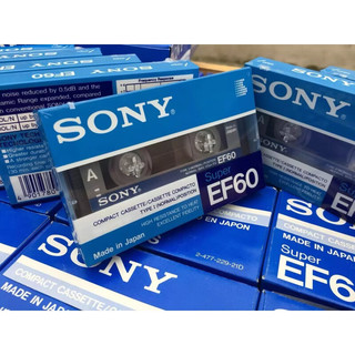 SONY/索尼60EFS录音带60分钟标准空白磁带复读机录音磁带单盘 EF90S(90分钟)