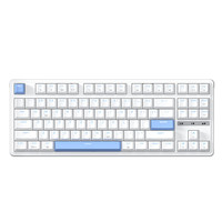 京东京造 J87 有线机械键盘 87键 茶轴