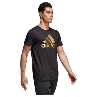 移动端：adidas 阿迪达斯 Bos Foil 男子运动T恤 CV4507 黑色 XS
