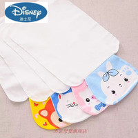 迪士尼吸汗巾儿童纯棉隔汗巾幼儿园宝宝汗巾6/4层 恐龙B组6条装 六层小码适合0-1岁(28*19)