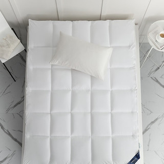 眠度床垫家用榻榻米软垫垫被学生宿舍单人双人租房3D立体抗菌可折叠 白色 90*200cm厚度6cm
