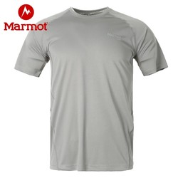 Marmot 土拨鼠 男款棉感速干T恤 X53160