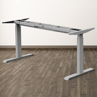 伟博德美WEB01电动升降桌架 桌腿双电机承重理线槽可站立式实木办公电脑桌 定制款