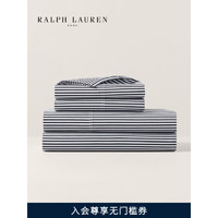 RALPH LAUREN 拉夫劳伦 条纹棉质床笠RL80575 001-图片色 KFIT