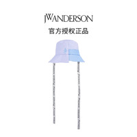 JW ANDERSON2023春夏男女同款不对称拼接渔夫帽 蓝紫色 ML