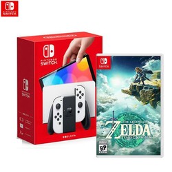 Nintendo 任天堂 Switch掌上游戏机 OLED+塞尔达2王国之泪