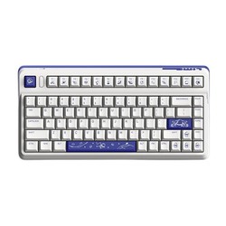 IQUNIX L80-星际旅行 83键 2.4G蓝牙 多模无线机械键盘 多色 ttc快银轴 RGB