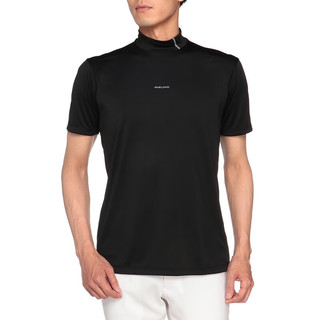 美津浓（MIZUNO）高尔夫服装 男士23新款夏季短袖T恤 golf透气排汗POLO衫 E2MAA008-23 薄荷蓝 XL