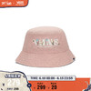 VANS 范斯 官方 女子渔夫帽脏粉色印花个性甜酷 烟粉色 S/M头围:56cm