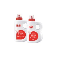 88VIP：B&B 保宁 宝宝洗衣液 香草香型 1800ml*2瓶