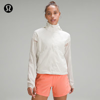 lululemon丨Classic-Fit Ventilated 女士跑步夹克 LW4BYZS 米白色 4