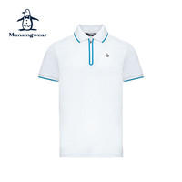 万星威（Munsingwear）高尔夫23夏新品男装T恤透气运动短袖翻领POLO衫吸湿速干 N950 M