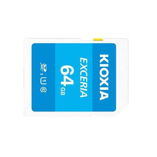 KIOXIA 铠侠 极至瞬速系列 EXCERIA SD存储卡 64GB（UHS-I、C10）